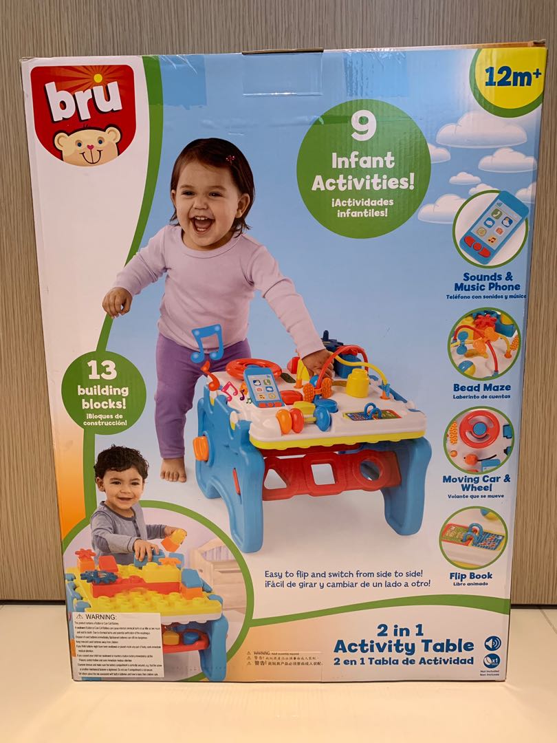 bru 2 in 1 activity table