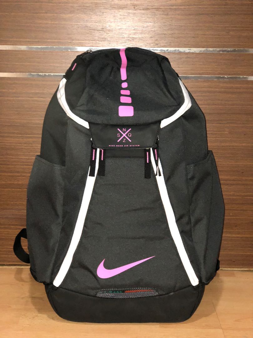 nike hoops elite backpack pink