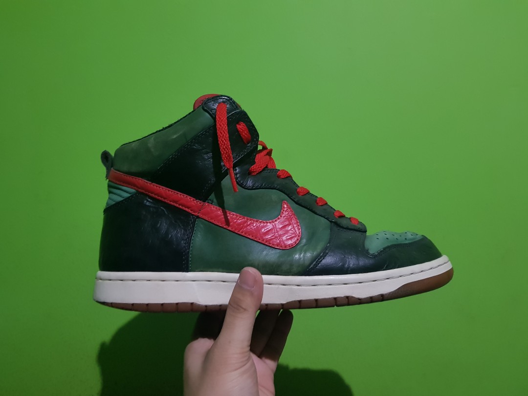 nike sb dunk high gucci