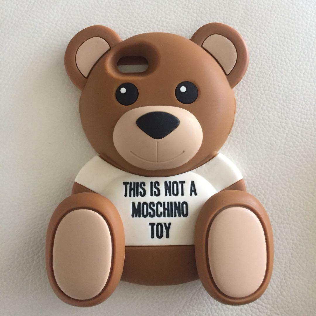Original Moschino Teddy Bear Iphone 6 Phone Case Mobile Phones Tablets Mobile Tablet Accessories Cases Sleeves On Carousell