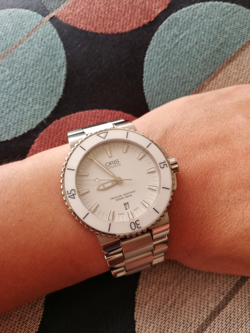 Oris white sales