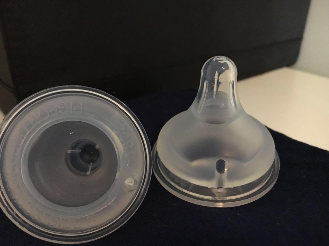 pigeon wide neck ss teats nipple