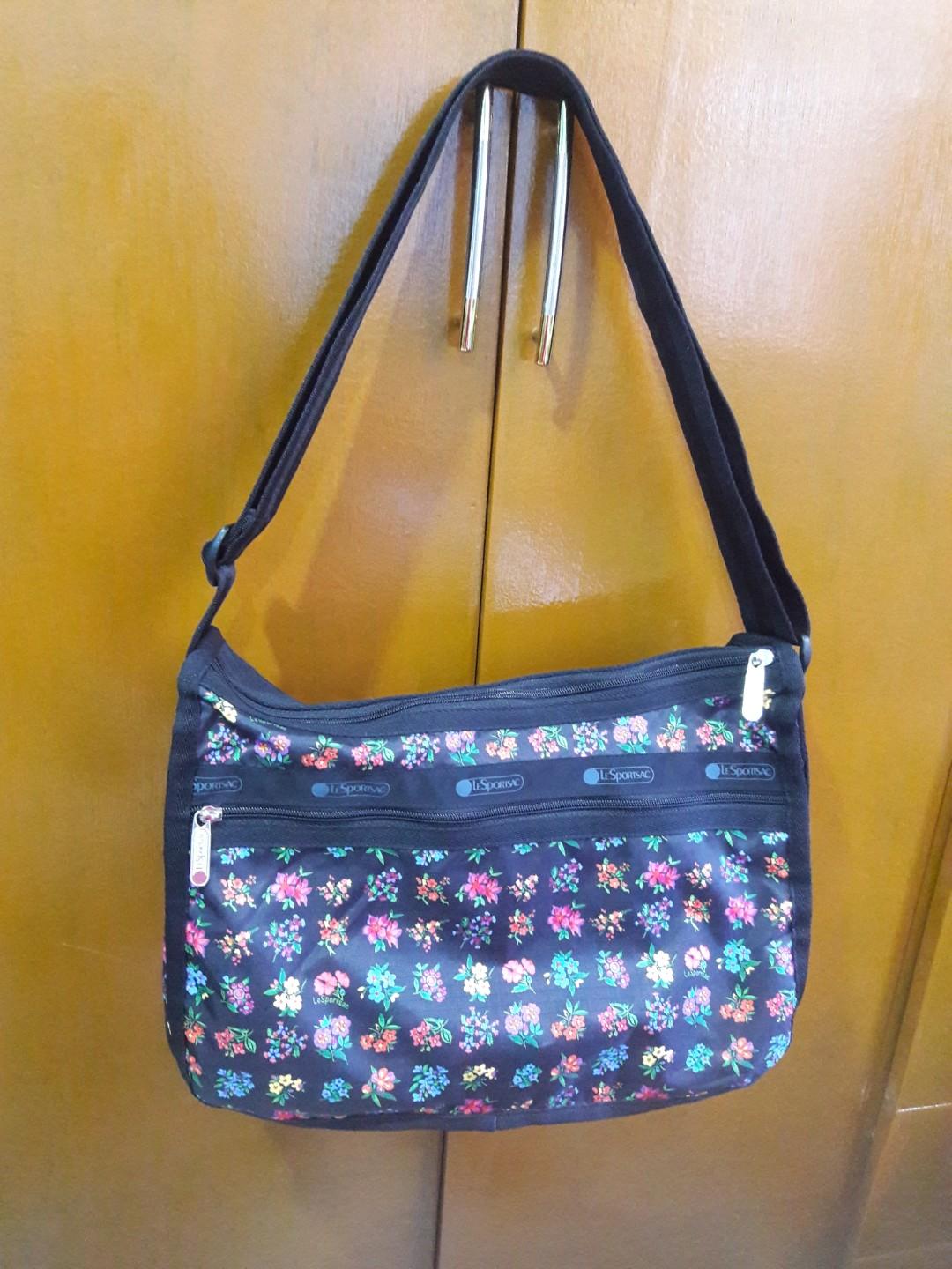 Preloved Original Lesportsac Sling Bag, Women's Fashion, Bags & Wallets, Crossbody Bags on