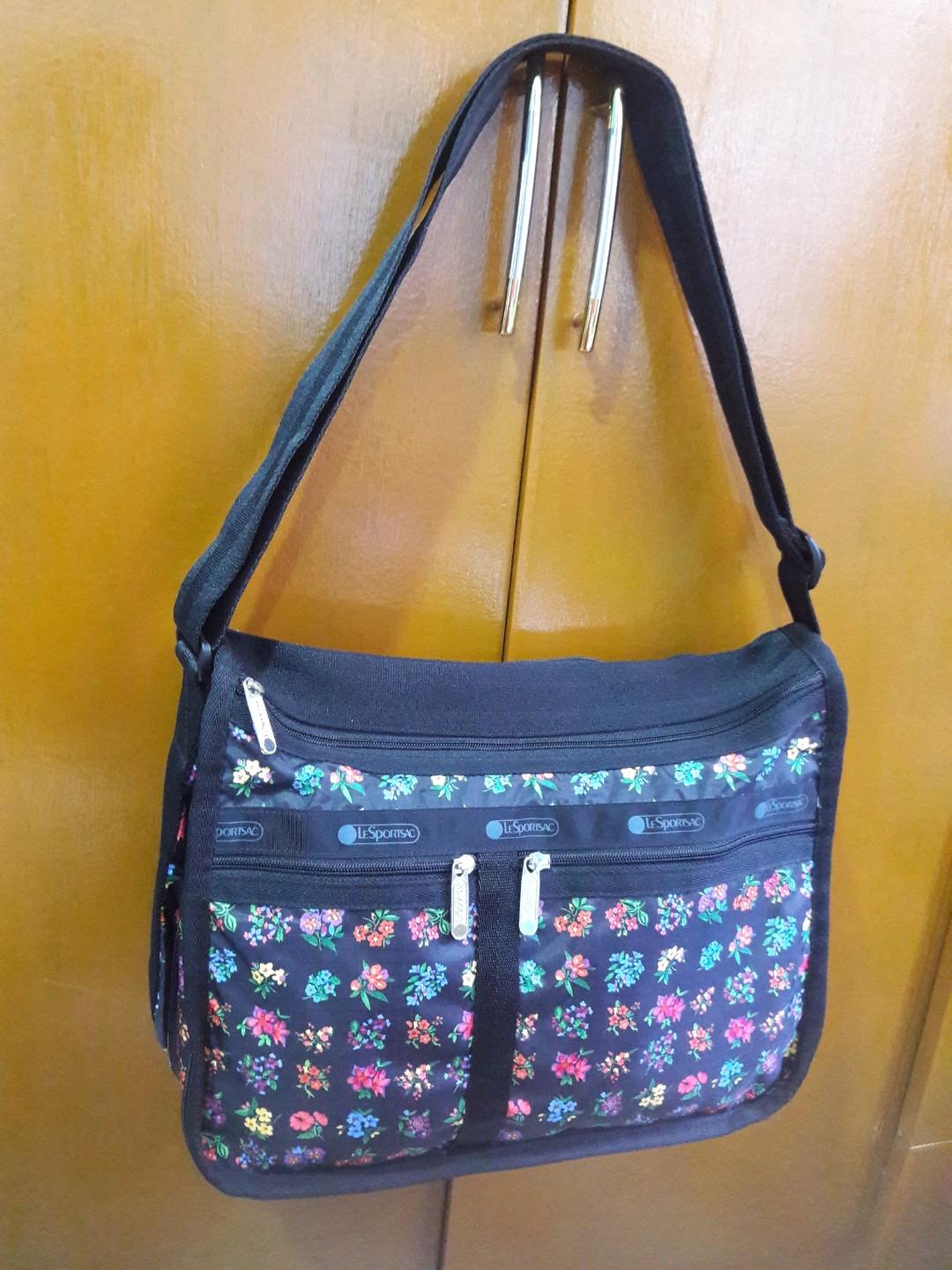 Preloved Original Lesportsac Sling Bag, Women's Fashion, Bags & Wallets, Crossbody Bags on