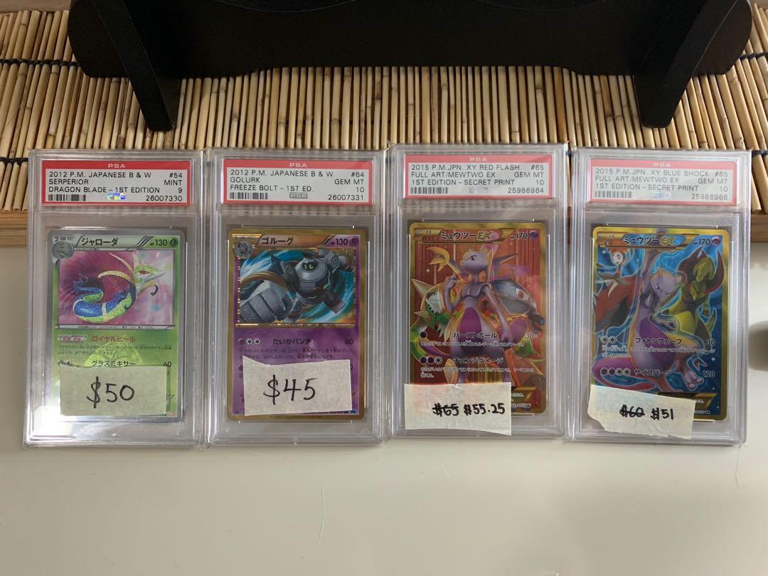 Psa Non Psa Pokemon Cards Toys Games Others On Carousell