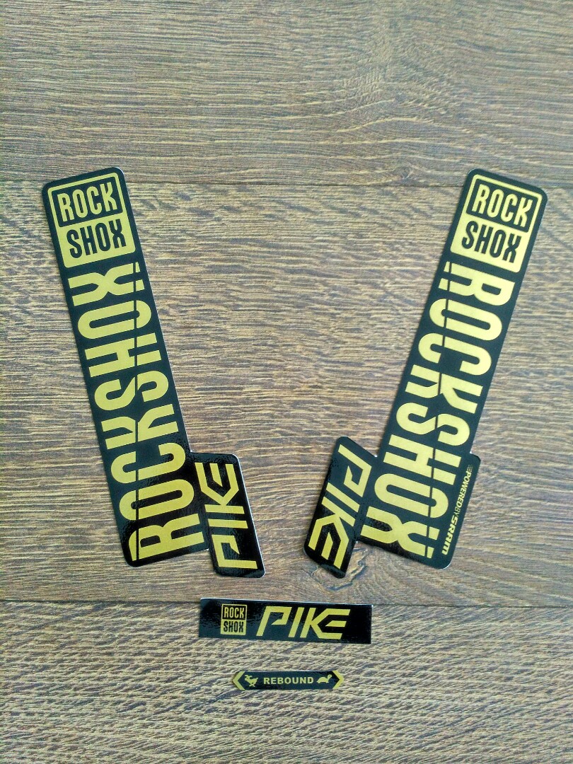 rockshox pike decals 2019