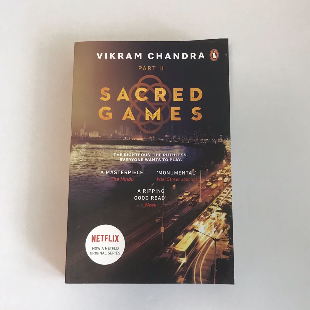 Sacred Games By Vikram Chandra Books Stationery Fiction On Carousell
