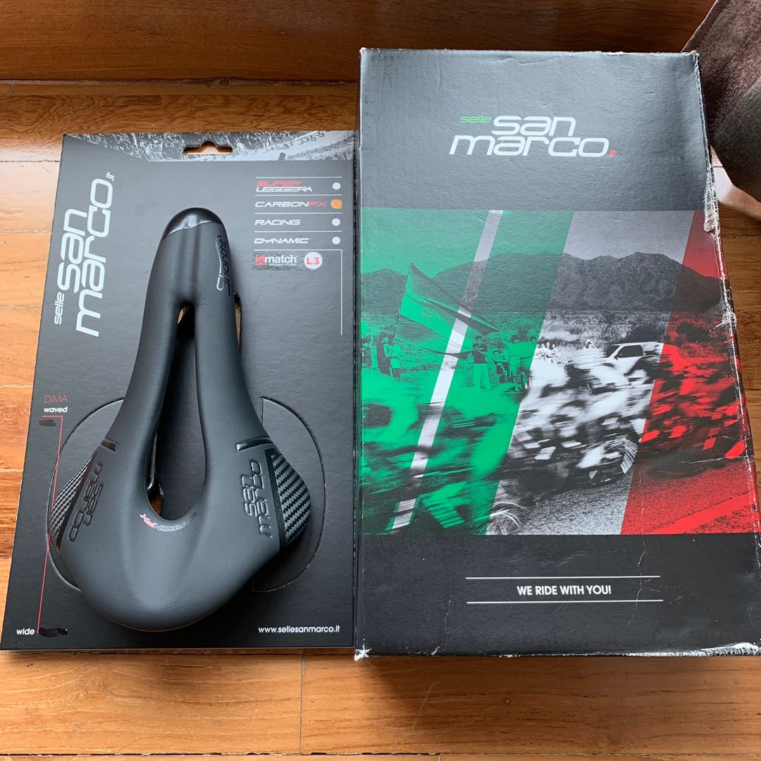 Selle San Marco Shortfit Carbon FX, Sports Equipment, Bicycles  Parts,  Parts  Accessories on Carousell