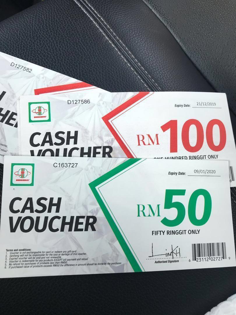 Sen Heng Vouches Rm550 Tickets Vouchers Gift Cards Vouchers On Carousell