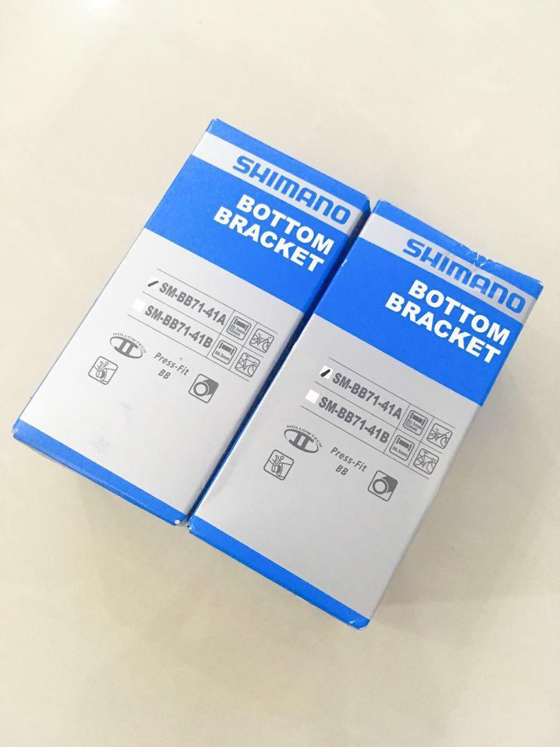 Shimano Deore XT BB71-41A Pressfit Bottom Bracket, Sports