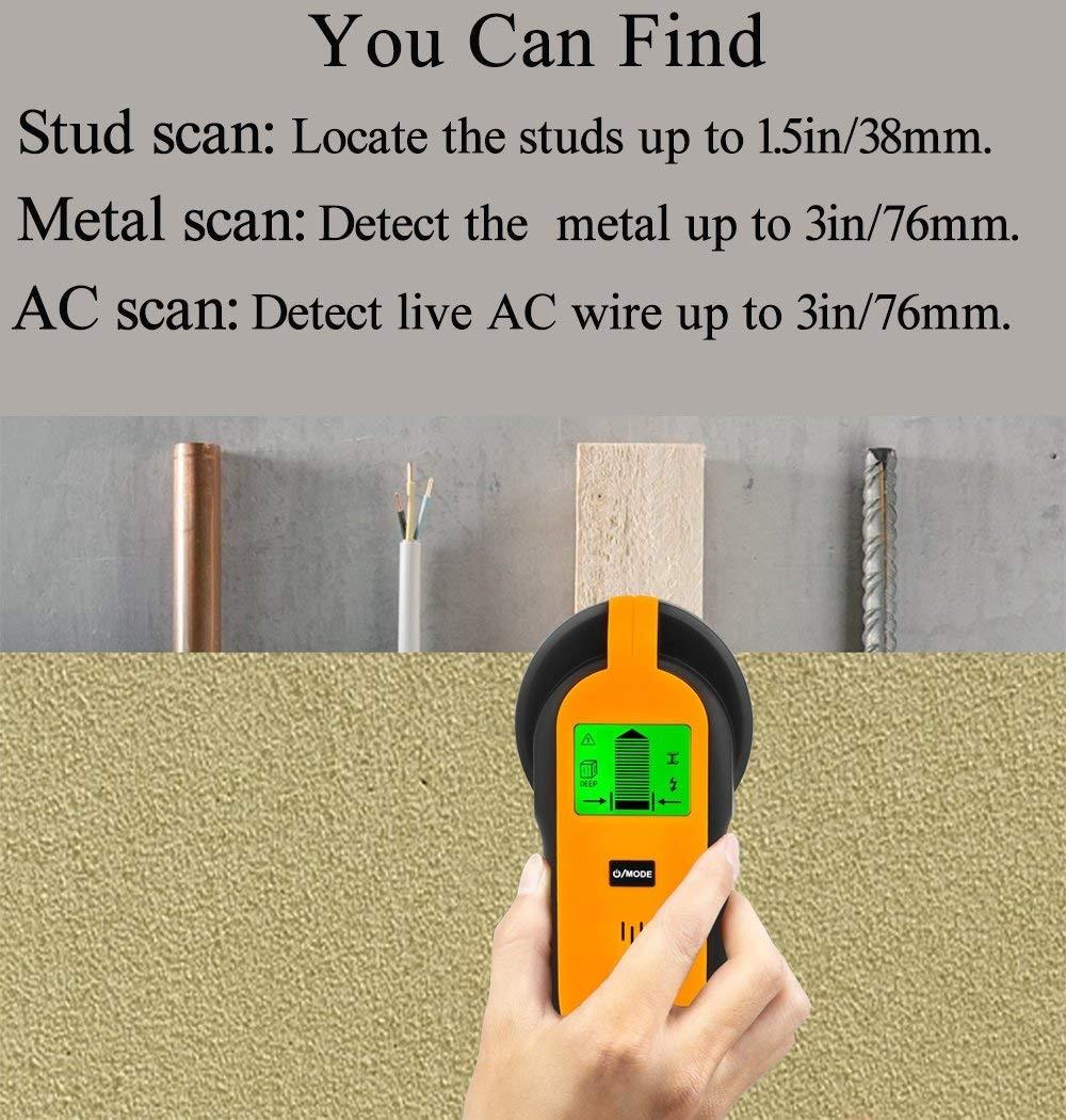 102 Stud Finder Center Finding Wood Metal And Ac Wire Wall