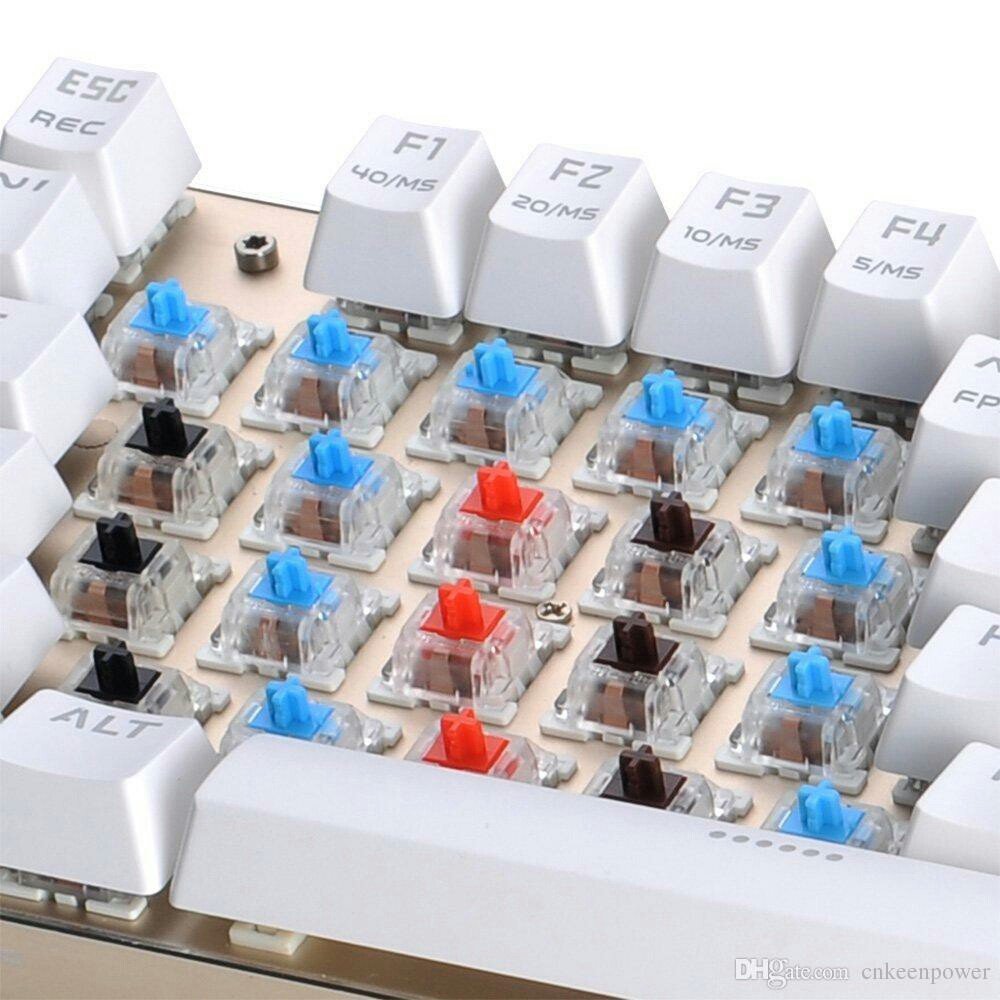 Customizable Modular Mechanical Keyboard Outemu Changeable Switches RGB