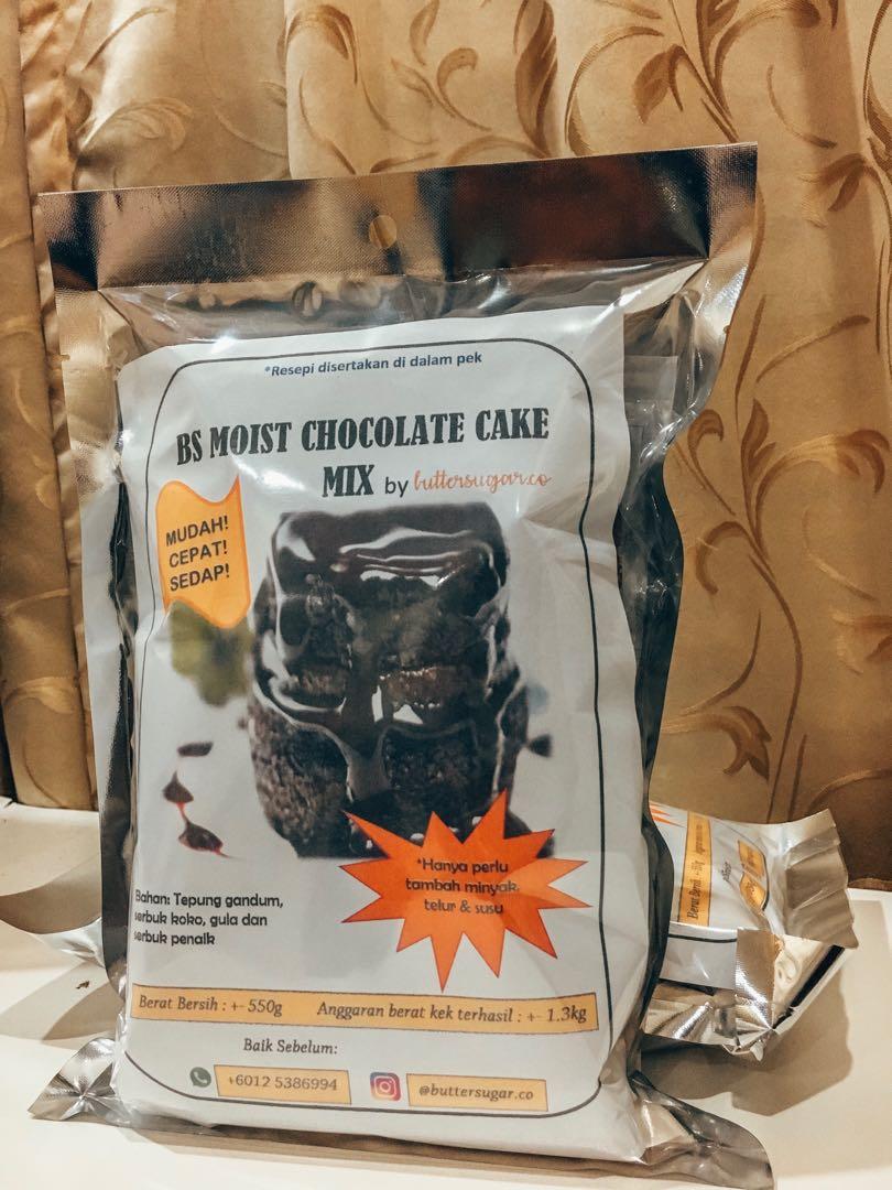 Tepung Kek Coklat Lembab Kukusbakar Food Drinks Baked