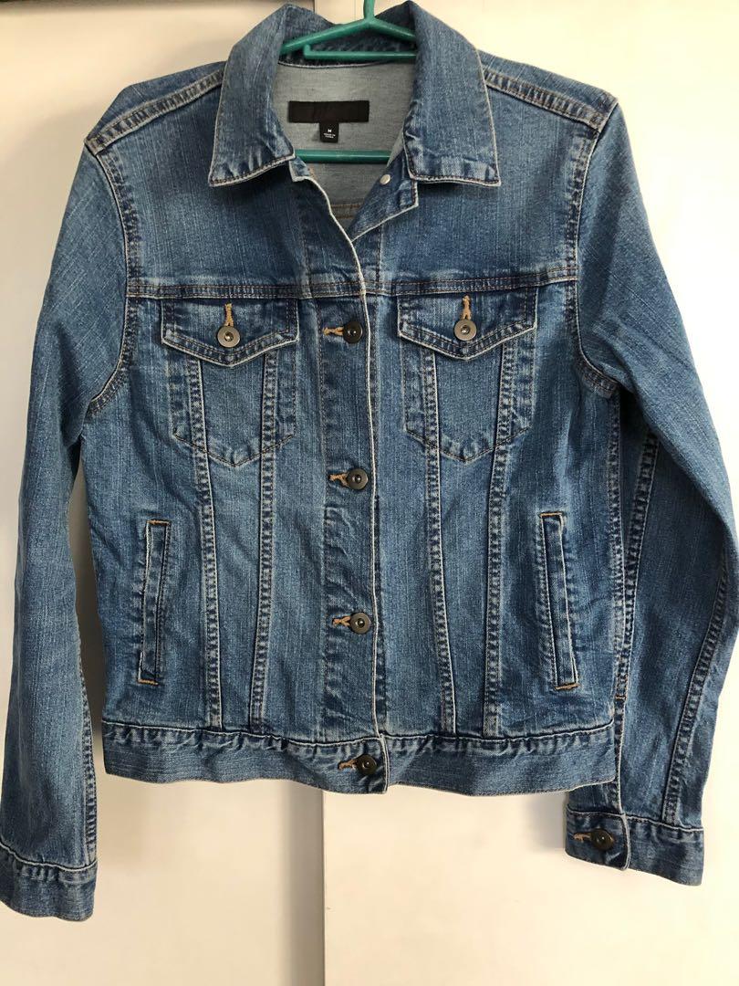 Uniqlo Denim Jacket, Women's Fashion, Coats, Jackets and Outerwear on