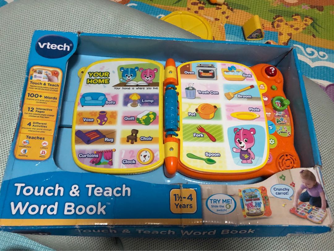 vtech touch and learn book