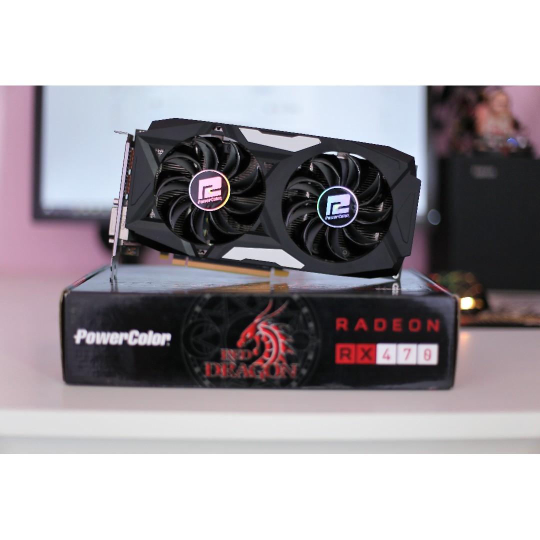 Rx470 red dragon outlet