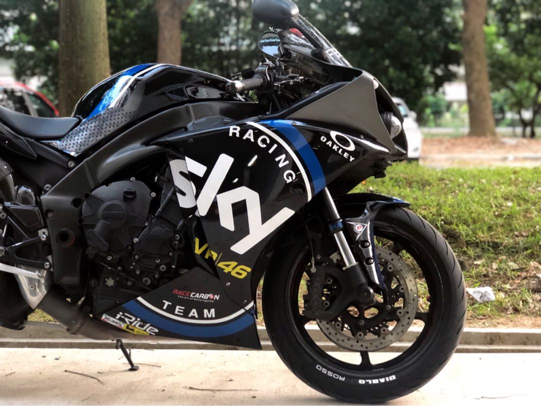 2012 yamaha r1 oem fairings