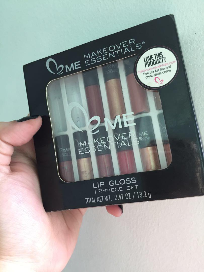 10pcs Makeover Essentials Lip Gloss - Love Me Makeover Essentials Makeup 10pcs Makeover Essentials Lip Gloss - Love Me Makeover Essentials Makeup