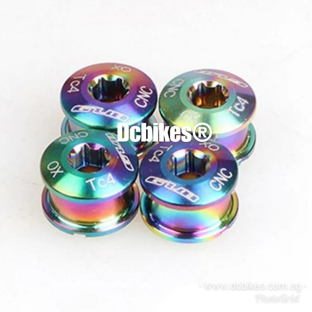 oil slick mtb chainring