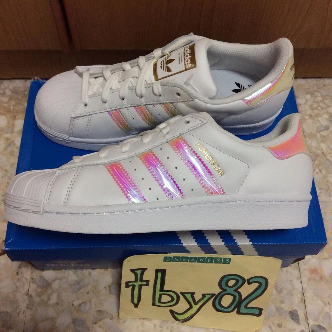 holographic adidas womens