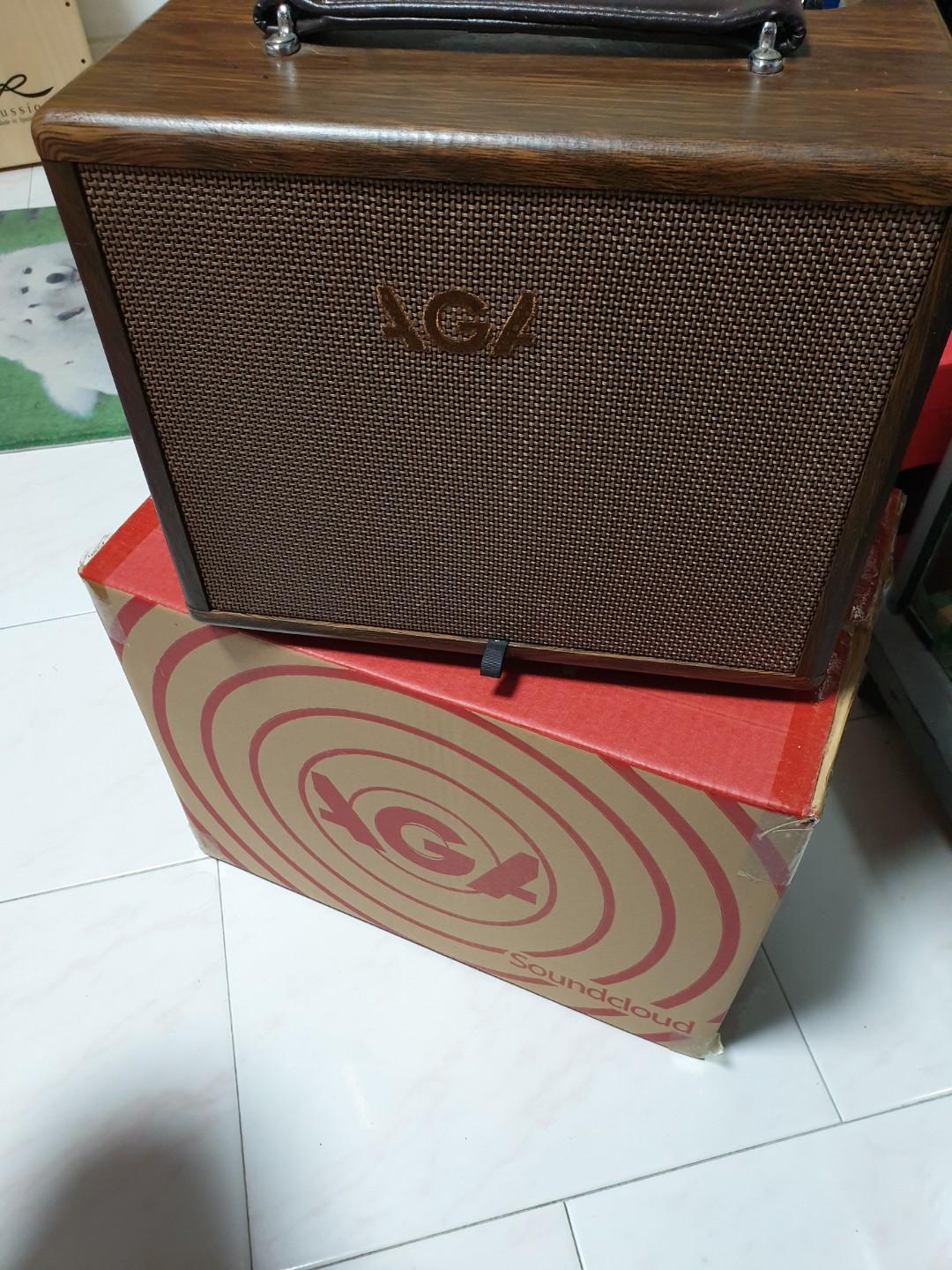 AGA Acoustic Guitar Amplifier SC40B Hobbies Toys Music Media