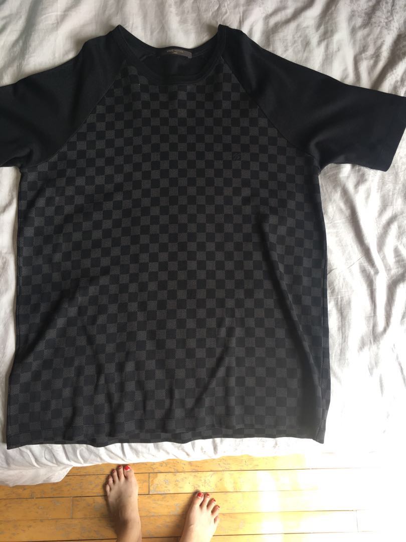 t shirt louis vuitton damier