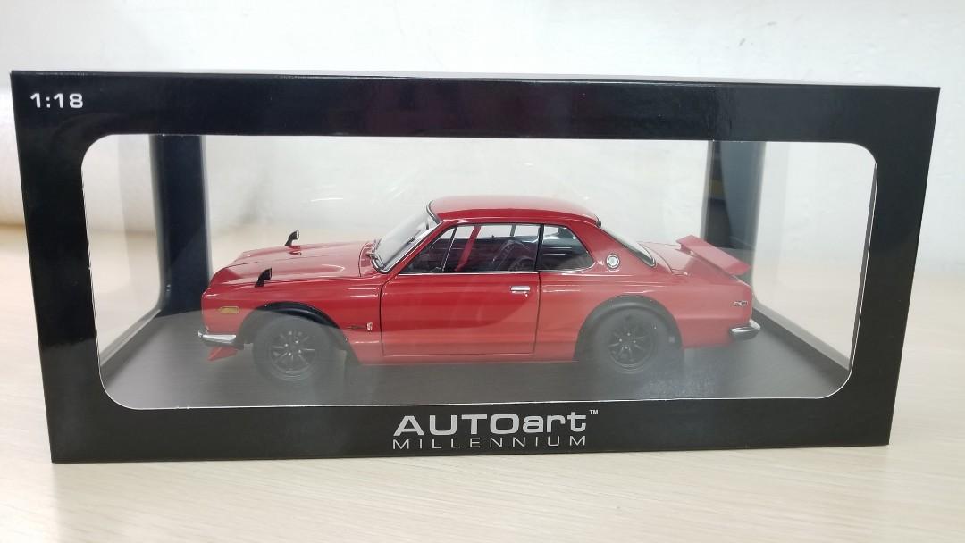 Autoart 1 18 Nissan Skyline Gt R Kpgc10 Tuned Version Red 玩具 遊戲類 玩具 Carousell