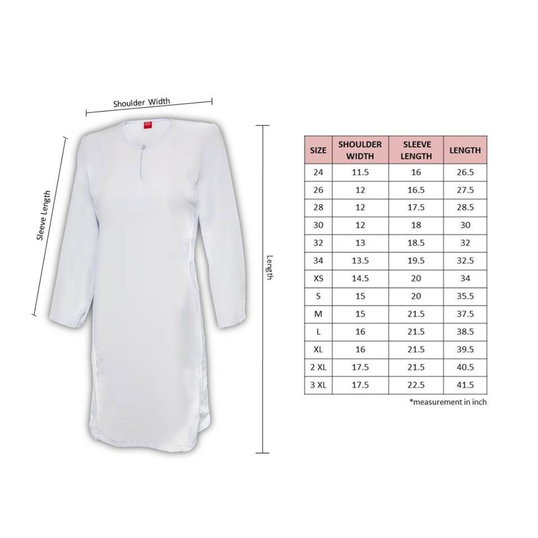 Baju Kurung Biasa Sekolah Rendah Menengah Fesyen Wanita Pakaian Tops Di Carousell