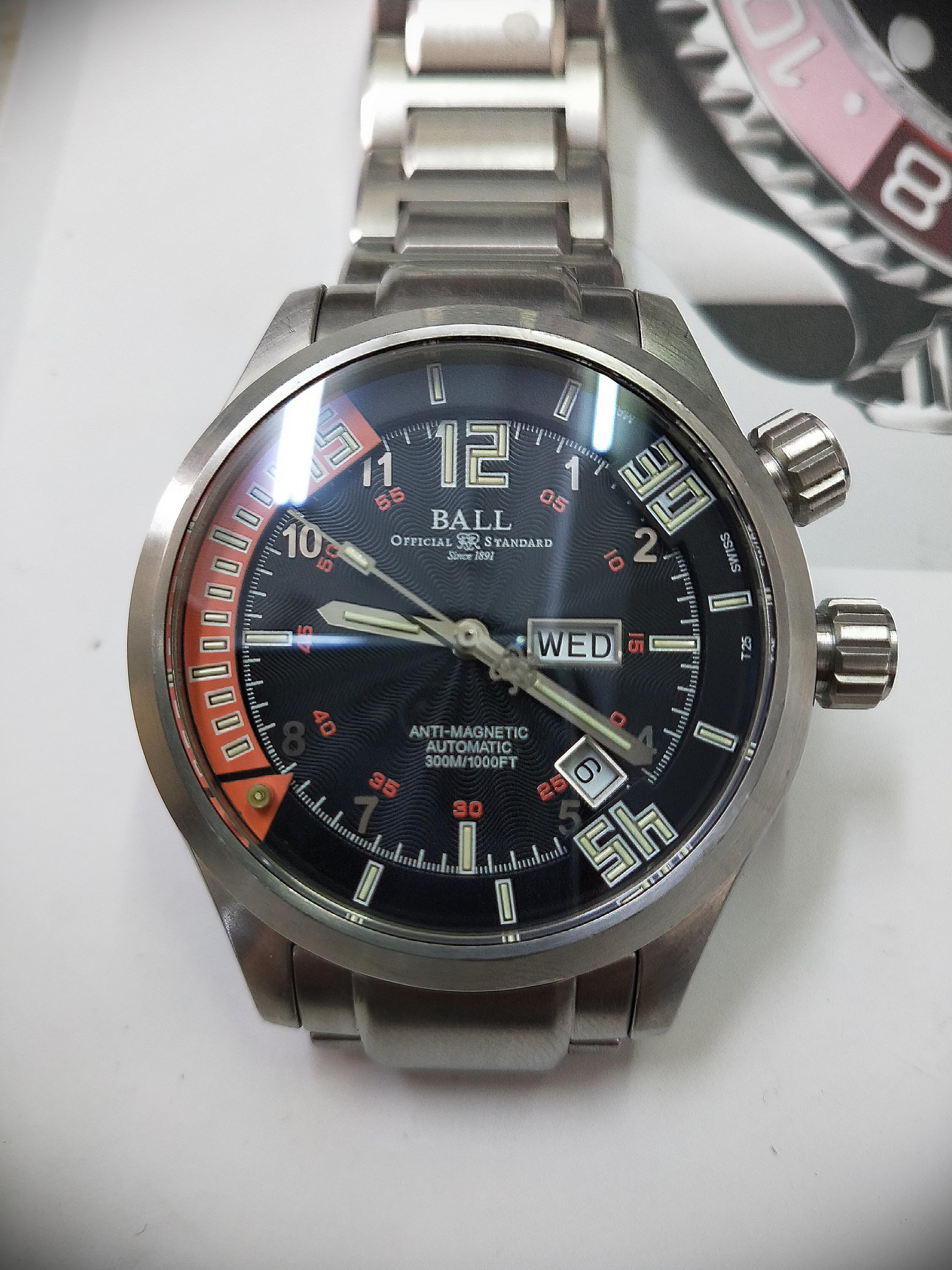 ball antimagnetic watch