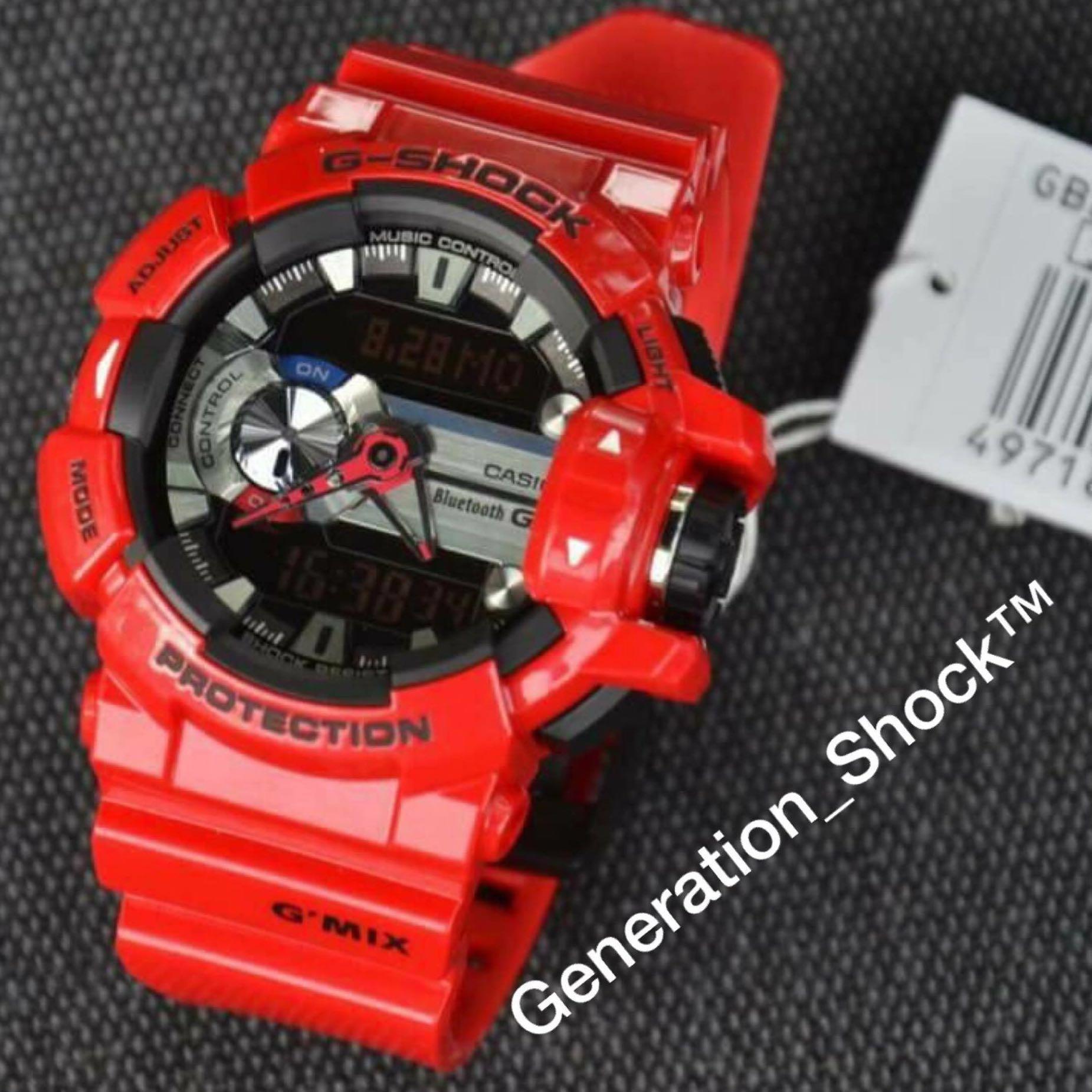 G SHOCK BLUETOOTH UNISEX DIVER SPORTS WATCH 1 YEAR OFFICIAL WARRANTY 100 ORIGINAL AUTHENTIC GBA 400 4ADR GA 400 4A CASIO BABYG GSHOCK