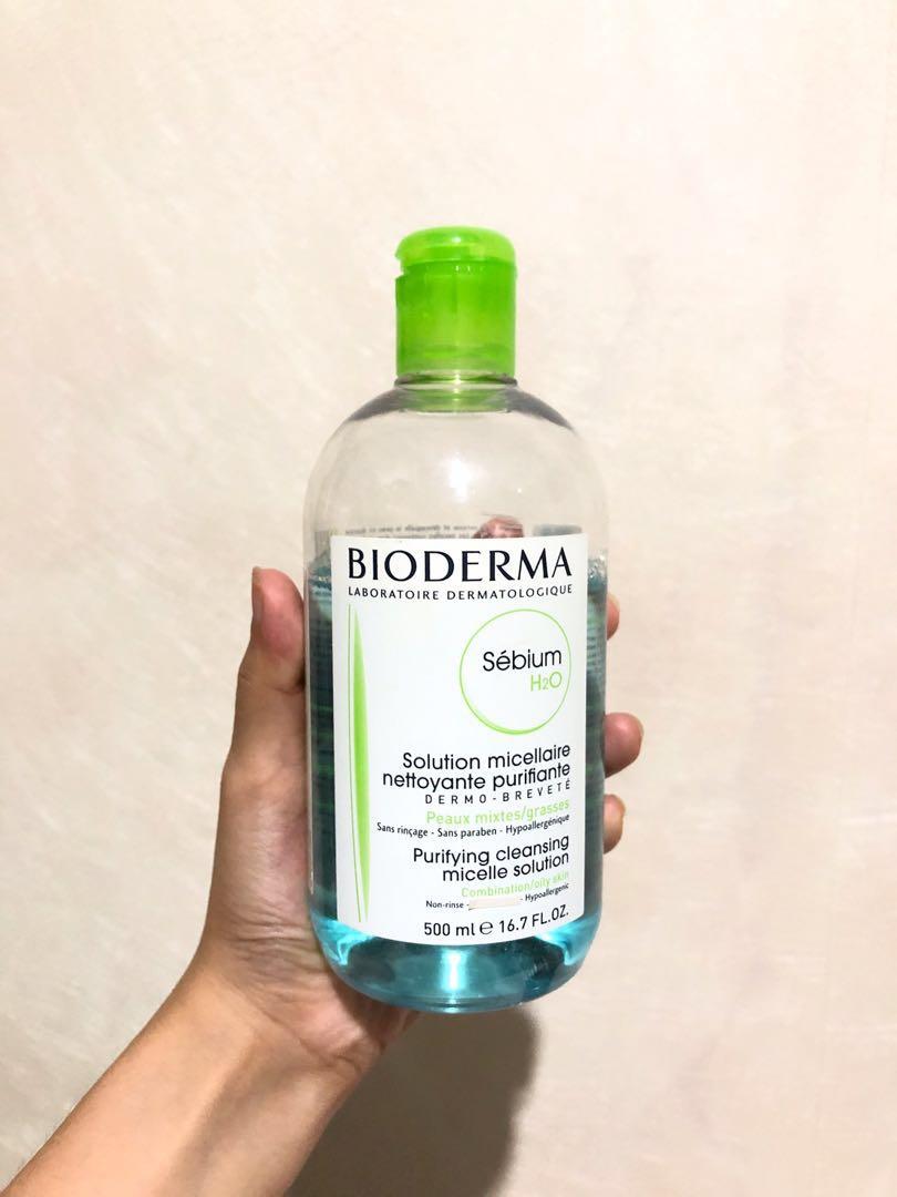 Bioderma 500ml, Kesehatan & Kecantikan, Kulit, Sabun & Tubuh di Carousell