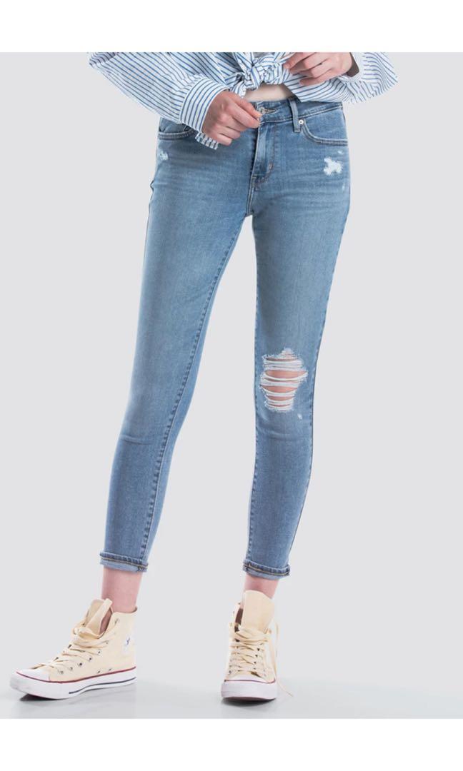 711 skinny ankle jeans levis