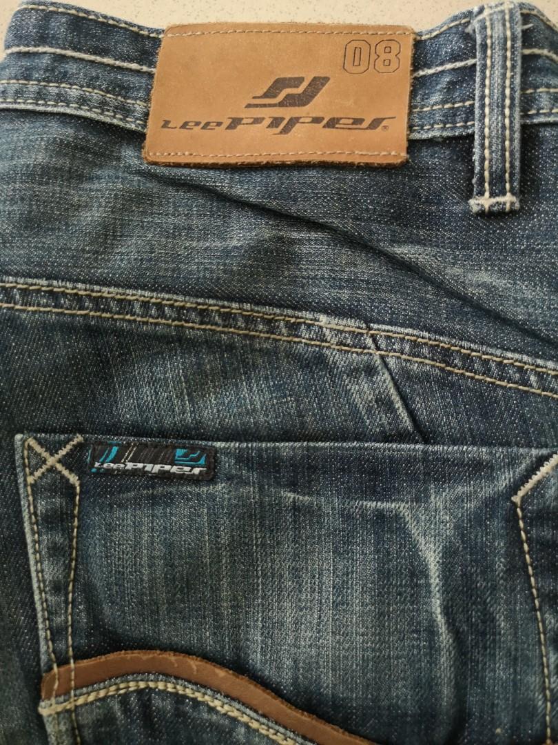 Brand new authentic Lee Pipes jeans size 32, Men's Fashion, Bottoms ...