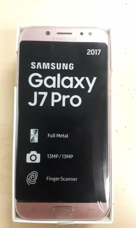 Brandnew J7 pro (Category: Samsung) located in Caloocan City. Submitted by anglla21 (Listing ID 217027023, Image 2). Description: Brandnew and complete package.