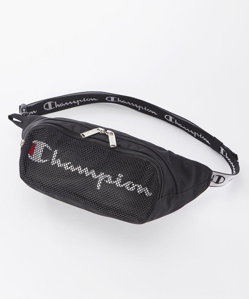 black champion waist bag