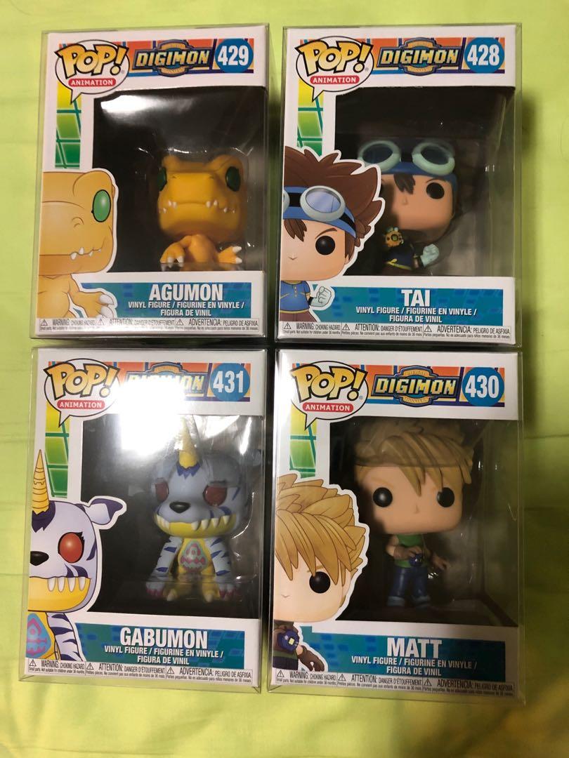 digimon pop figures