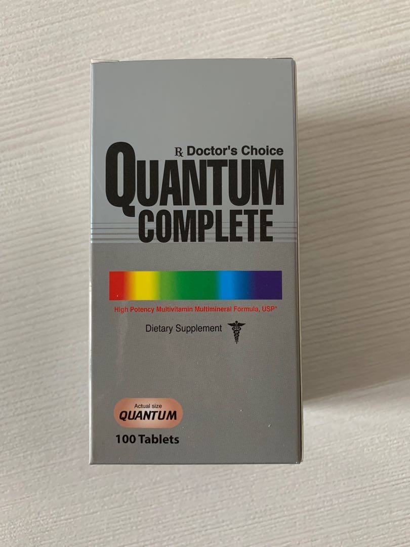 Doctor’s Choice Quantum Complete Multivitamin 100 Tablets on Carousell