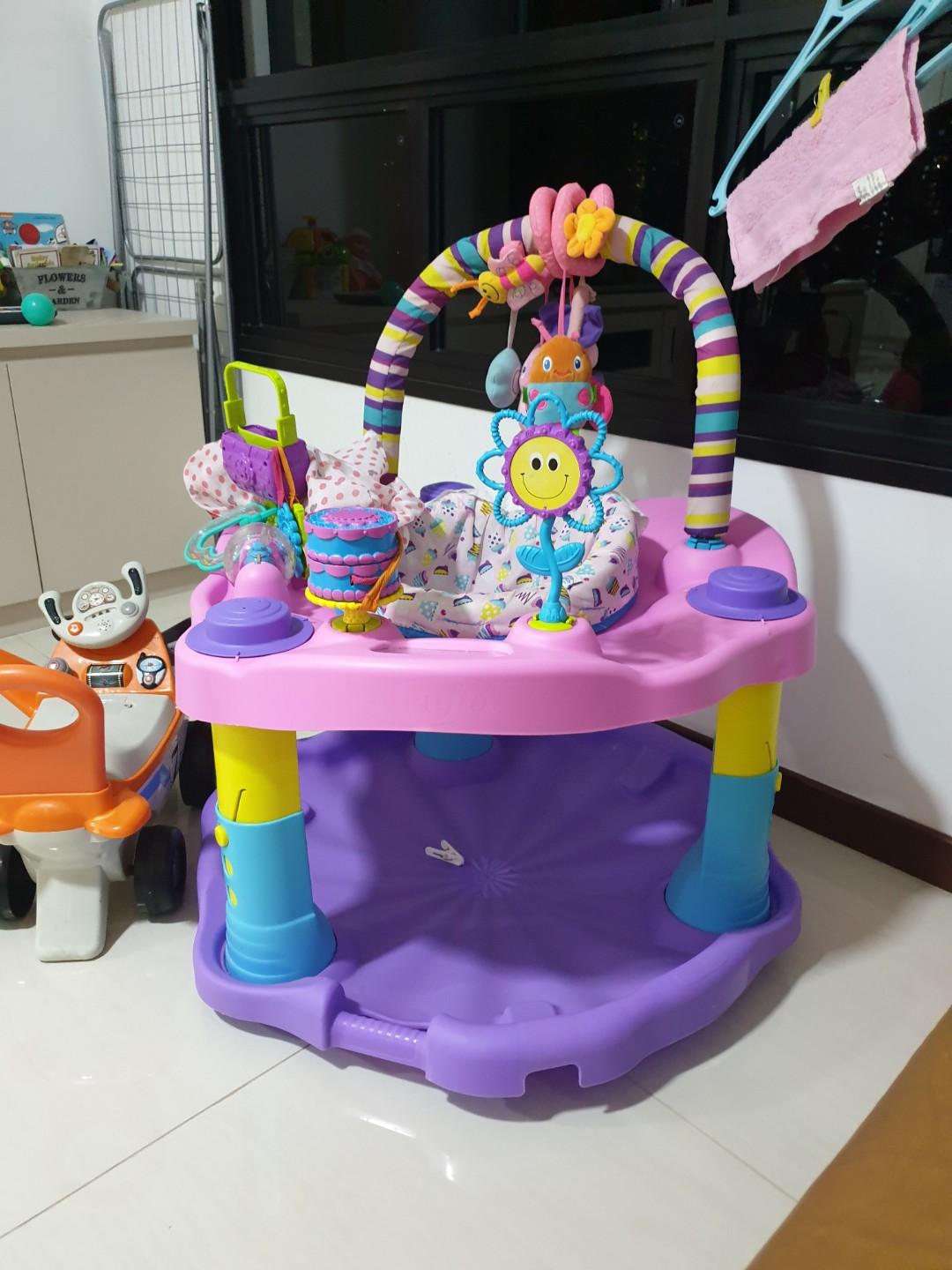 Girl exersaucer cheap