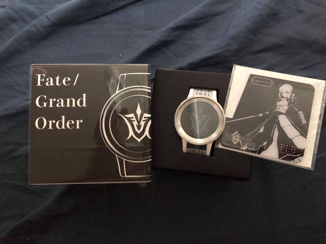 Fate / grand order X Fes Watch U （白色）, 名牌, 手錶- Carousell
