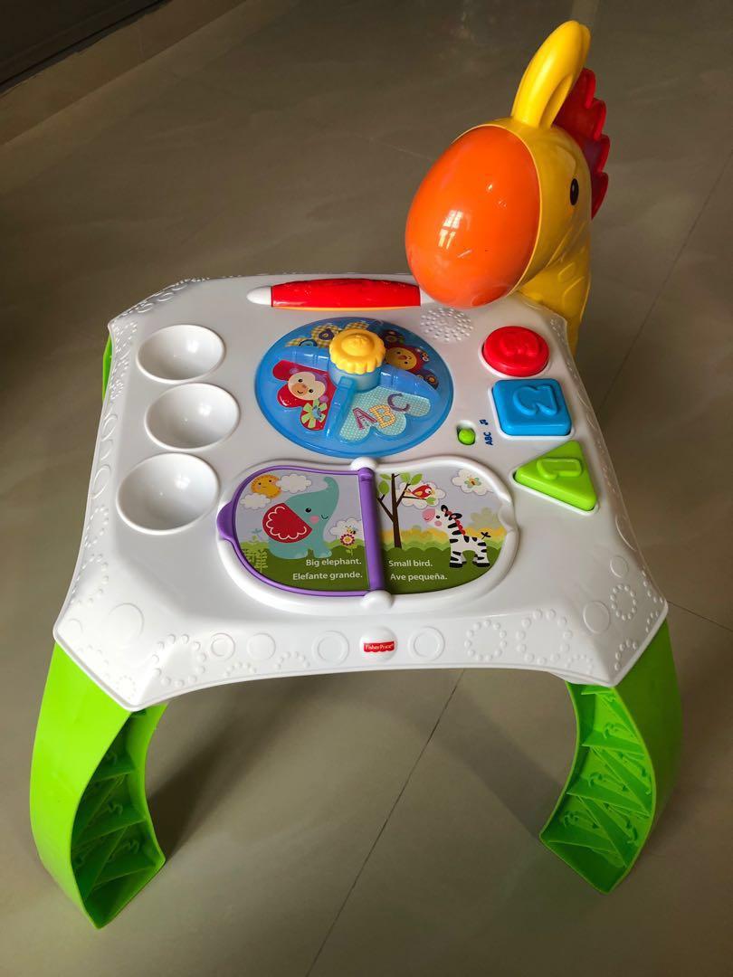 Fisher Price Musical Table Babies Kids Toys Walkers On Carousell