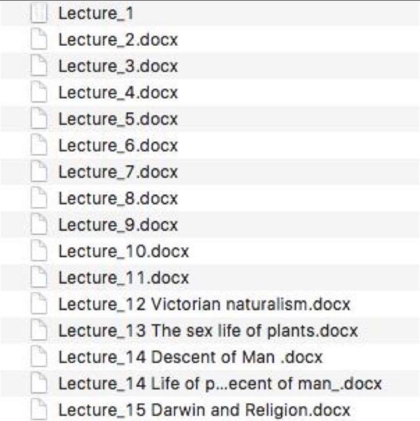 GET1020 Notes (Category: Textbooks) located in Singapore. Submitted by paetato (Listing ID 83529439, Image 2). Description: GET1020 Darwin and Evolution Comprehensive notes for every lecture. Bought these notes, edited them for my own revision as the prof changed some of the syllabus content. Includes the original notes and my edited ones (only edited the first 6 weeks notes) What I recommend: -Refer to the notes during the lecture and jot down a