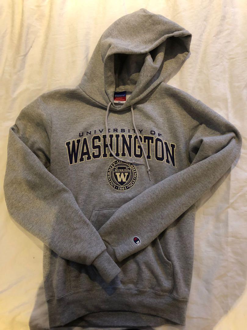 University of discount washington champion hoodie