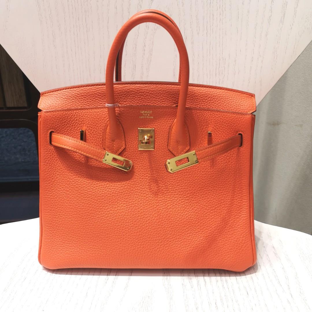 Birkin 25 orange clearance