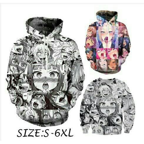 Hoddie jacket ahegao, Looking For on Carousell