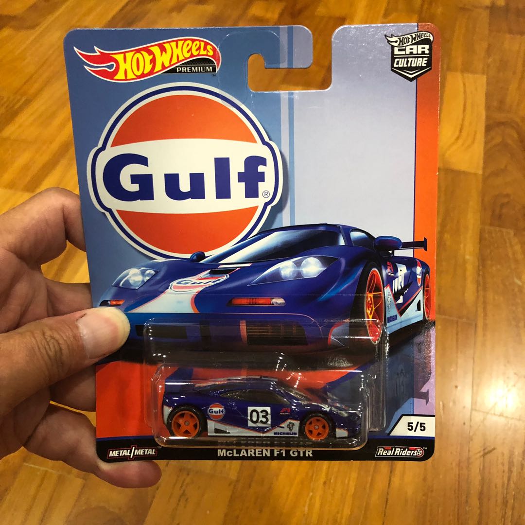 Hot Wheels Gulf Mclaren F1 Gtr Hobbies Toys Toys Games On Carousell