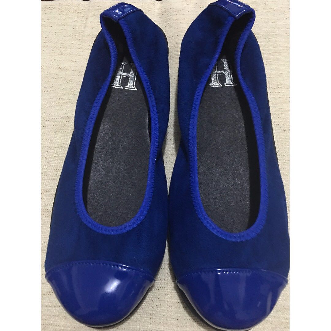 Hyhepunkt Royal Blue Wedge Pumps/Shoes 