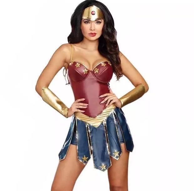In Stock Dc Comics Superheroes Wonder Woman Cosplay Halloween