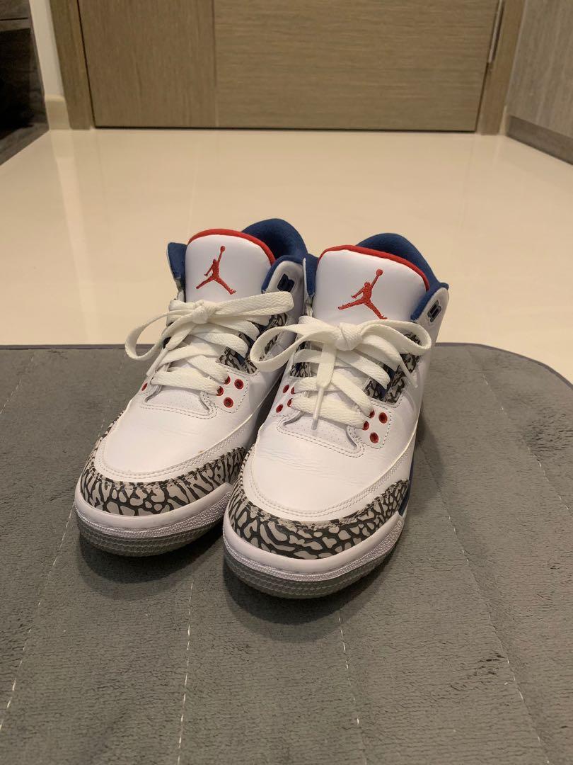 jordan 3 true blue gs