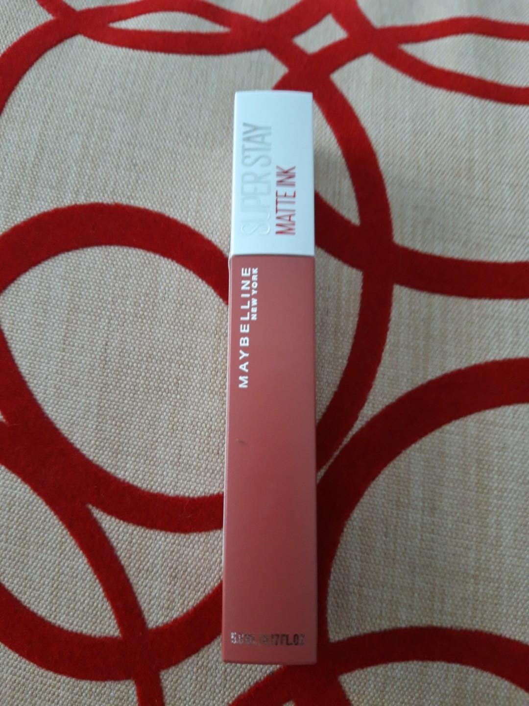 Jual Cepat Maybelline Super Stay Matte Ink Shade 130 Self Starter Kesehatan Kecantikan Rias Wajah Di Carousell