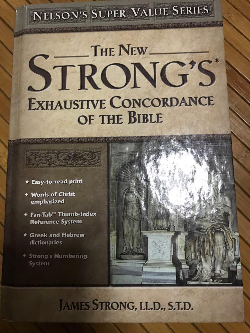 Kjv Strong S Exhaustive Concordance Of The Bible By James Strong